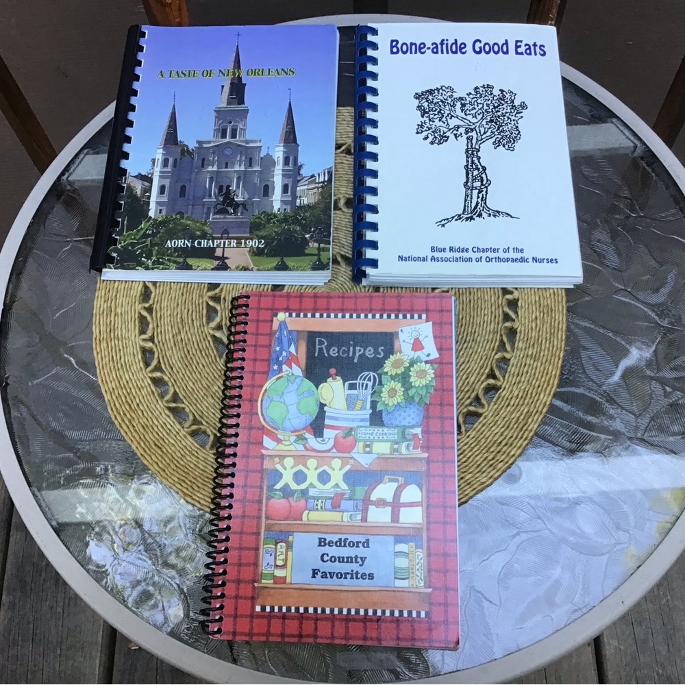 Three Early 2000’s Spiral-Bound Recipe Books, Never Used!